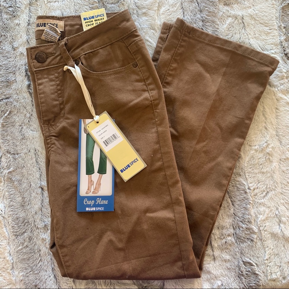 Blue Spice Cropped Pants